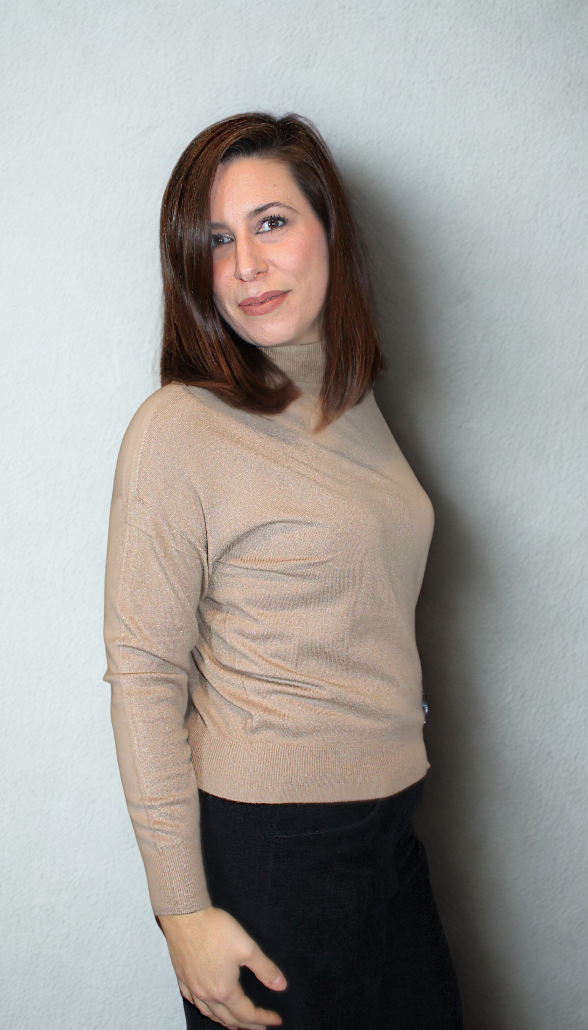 Maglione donna collo alto – caldo, morbido e chic