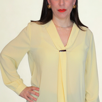 Camicia donna Gold – elegante e luminosa – Peplo
