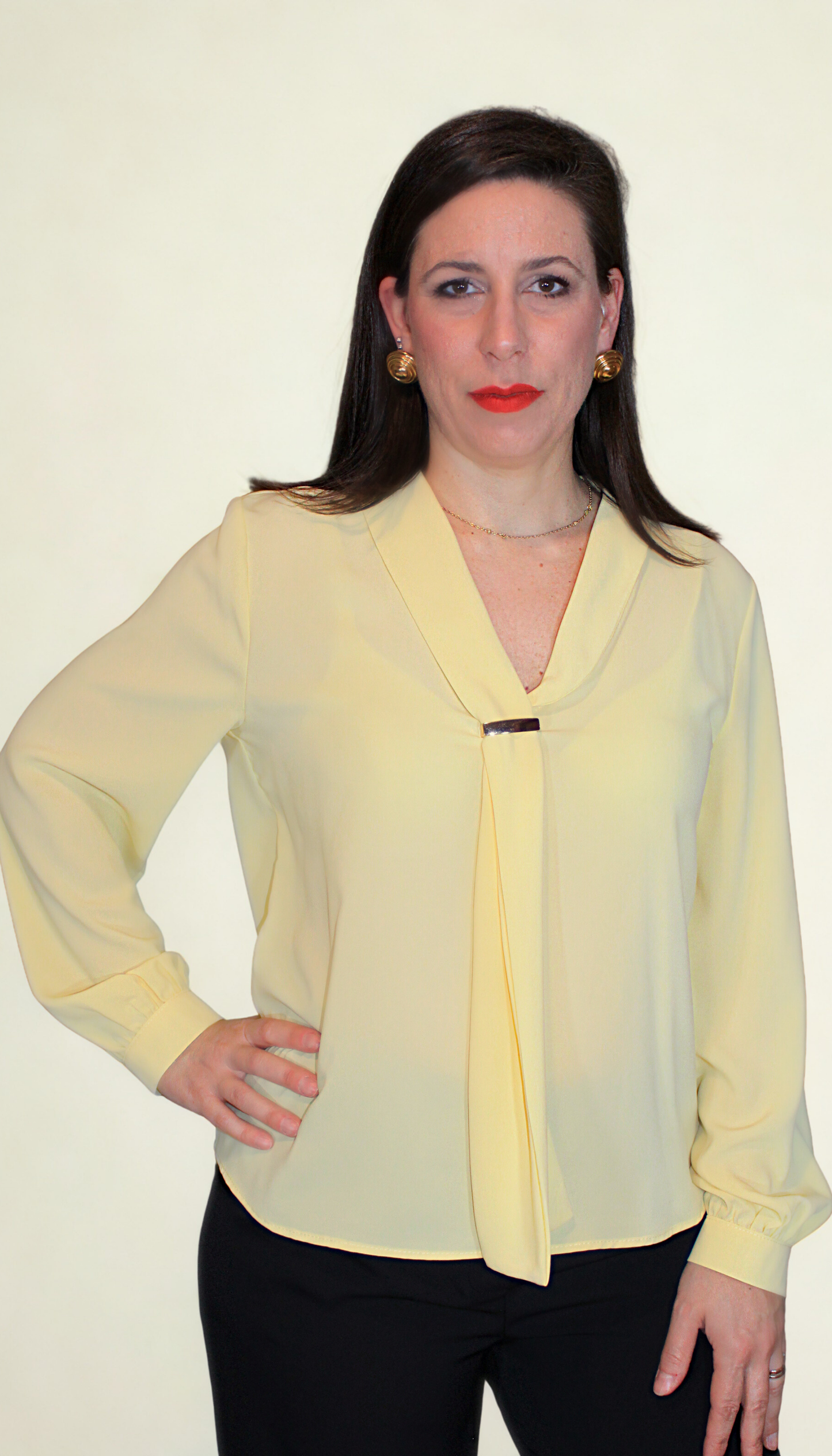Camicia donna Gold – elegante e luminosa – Peplo