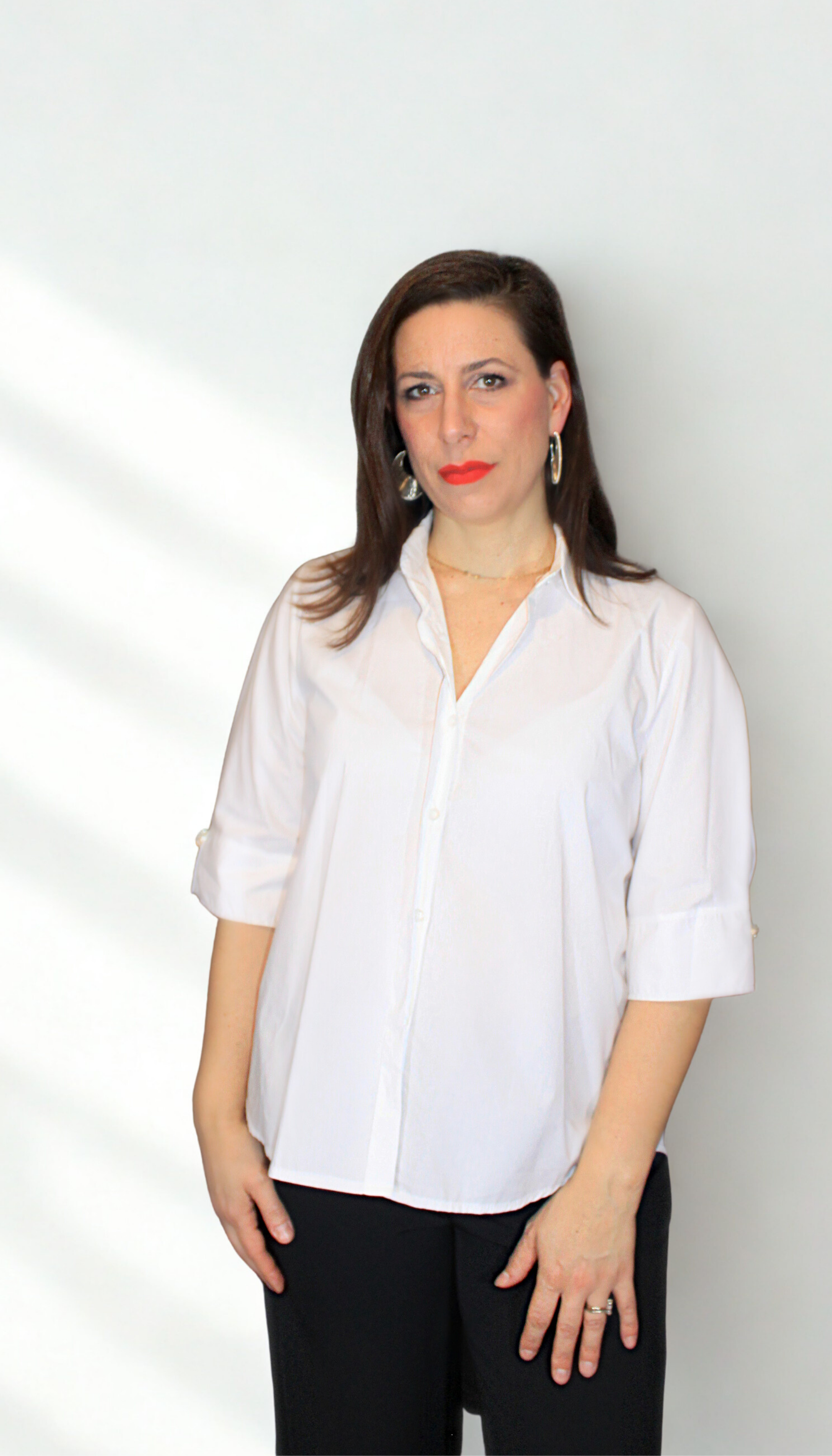 Camicia donna Little Gem – elegante, femminile e versatile – Peplo