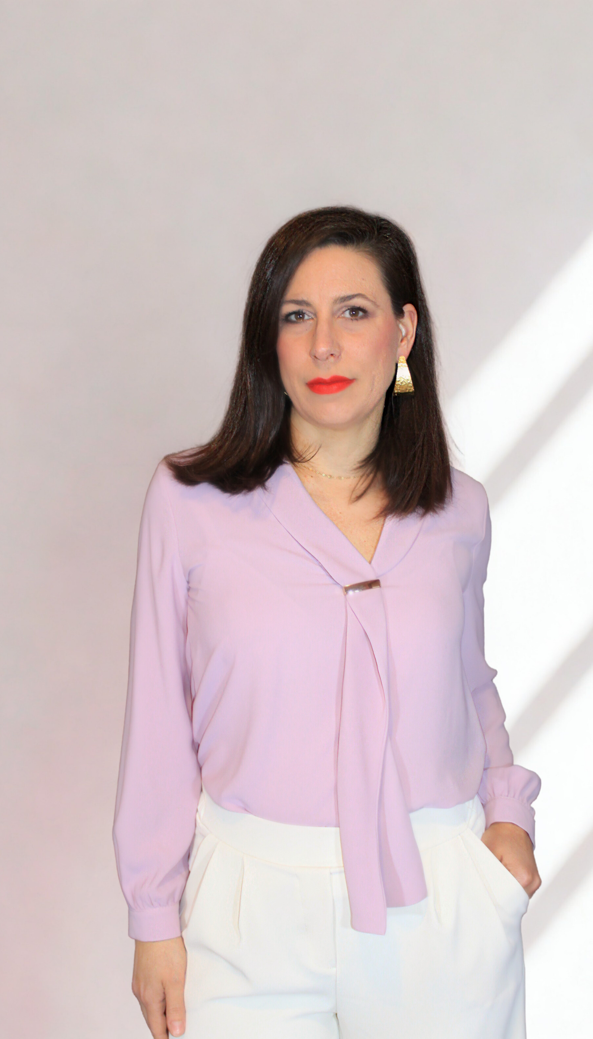 Camicia donna Gold – elegante e luminosa – Peplo