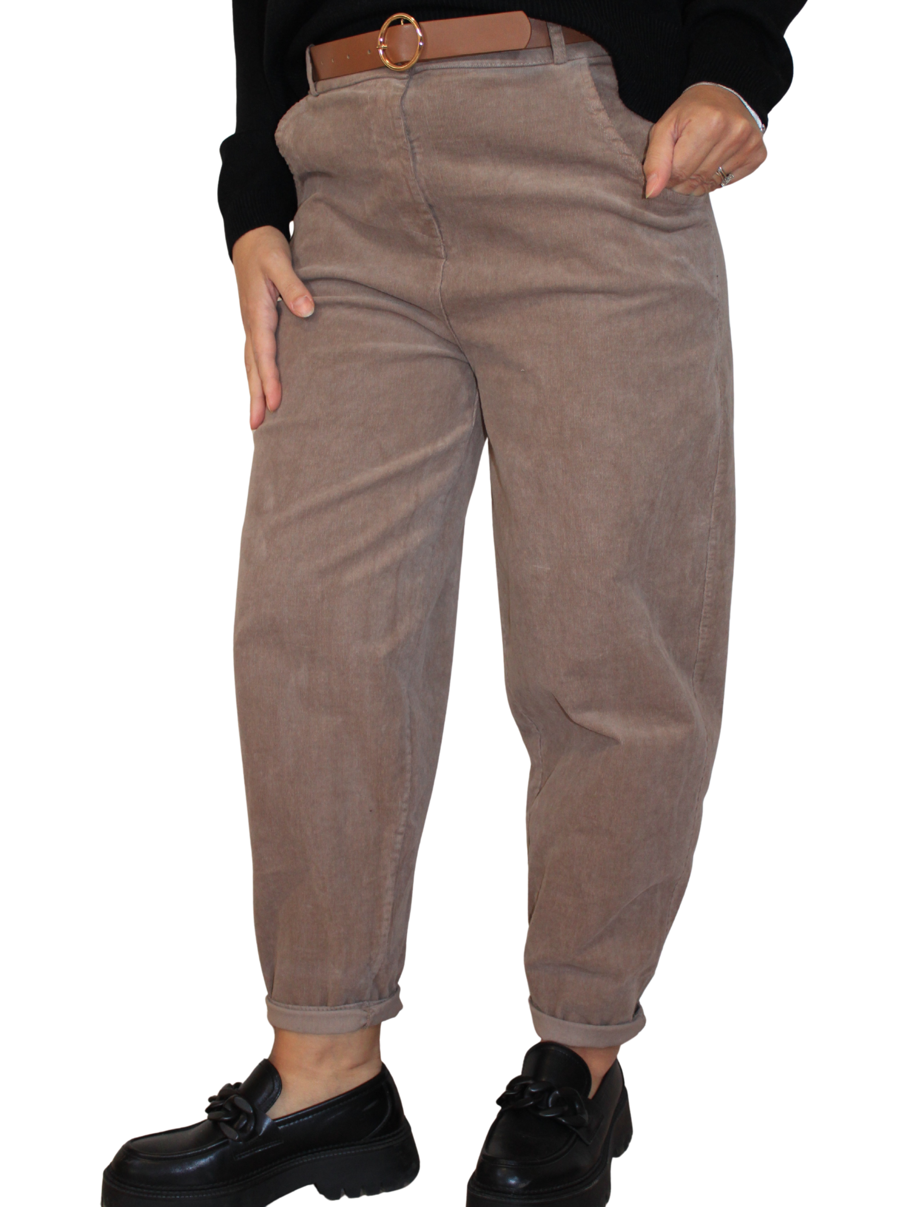 Pantalone costine