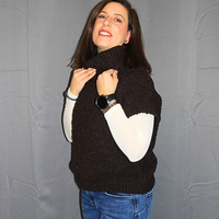 Gilet in maglia bouclé donna – elegante e confortevole