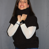 Gilet in maglia bouclé donna – elegante e confortevole