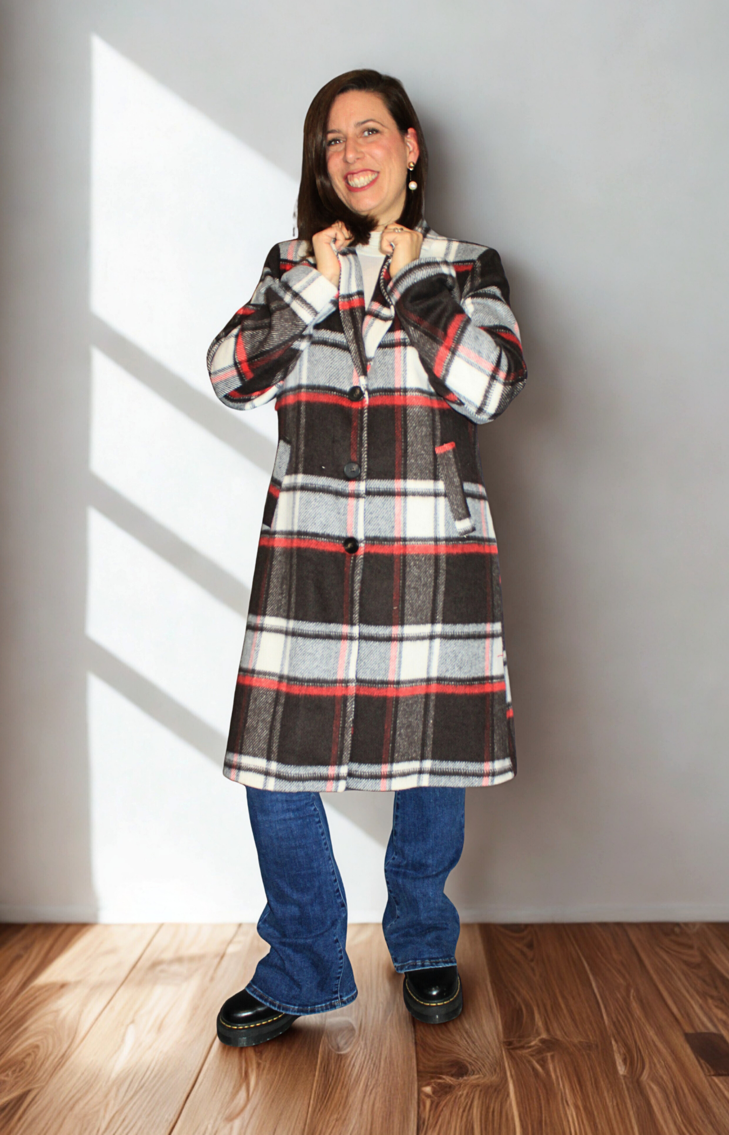 Cappotto donna struttura square – elegante e moderno