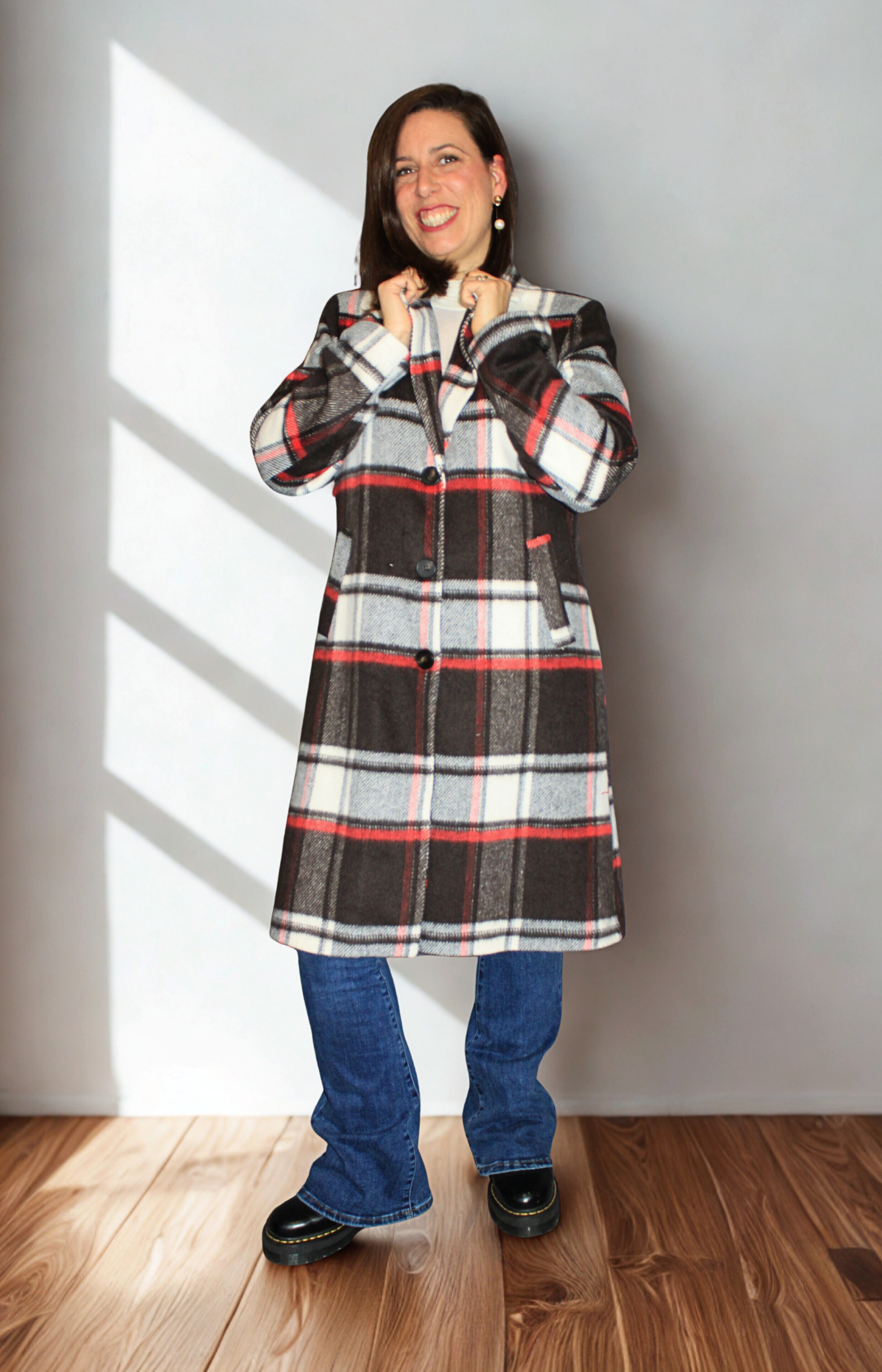 Cappotto donna struttura square – elegante e moderno