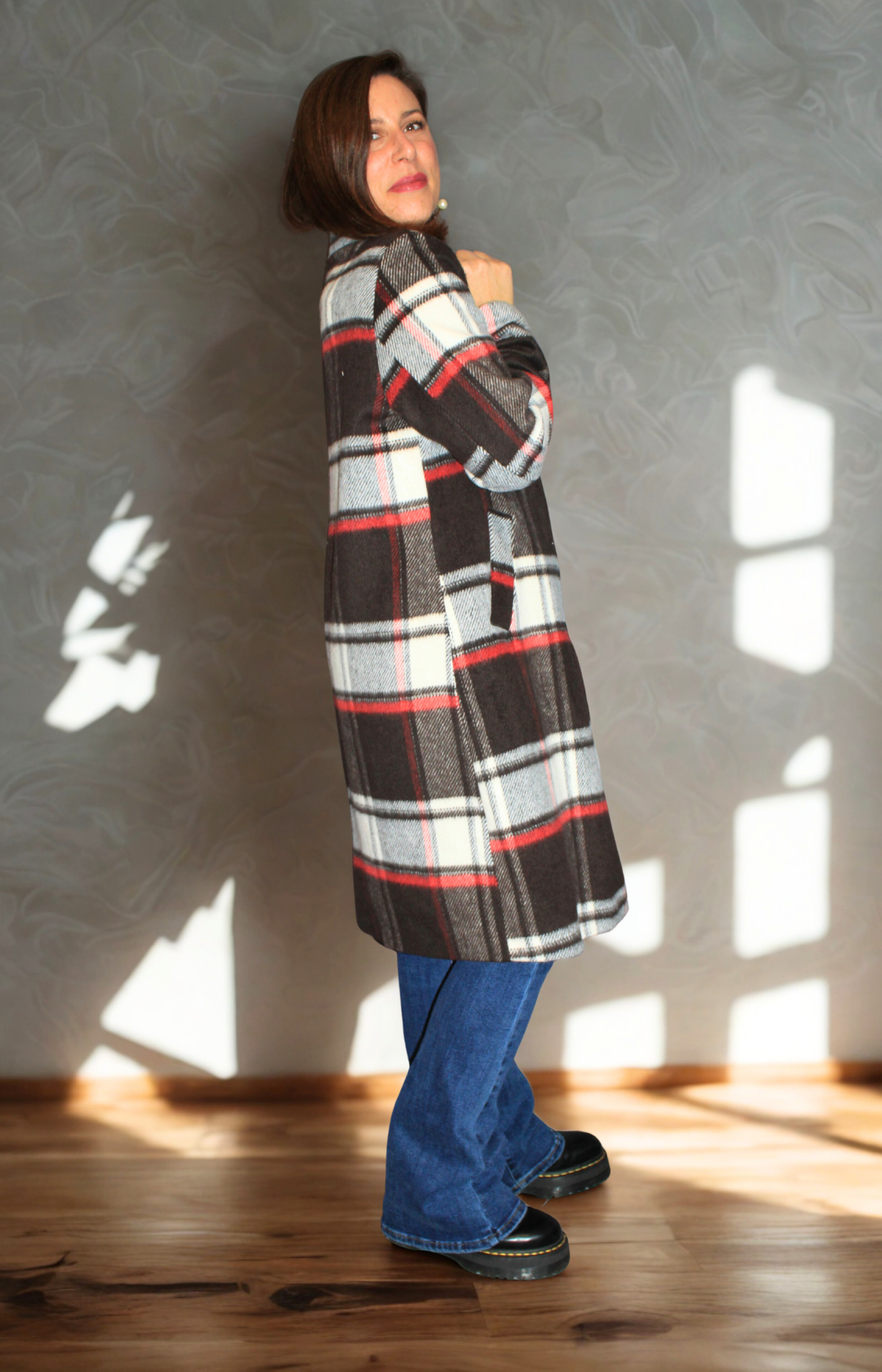 Cappotto donna struttura square – elegante e moderno