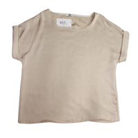 Maglia effetto raso manica corta