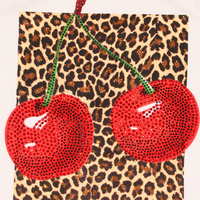T-shirt cherry animalier