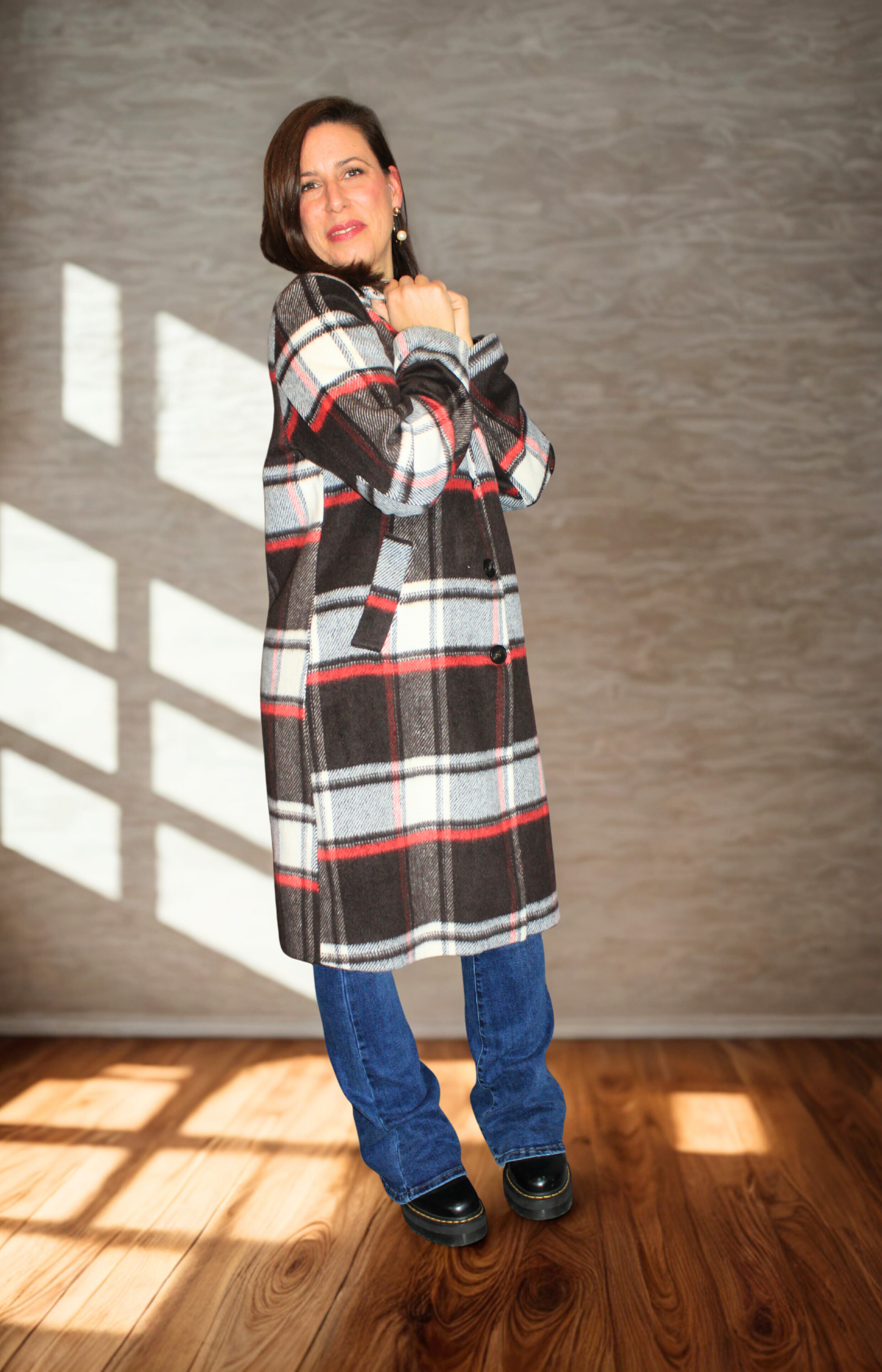 Cappotto donna struttura square – elegante e moderno