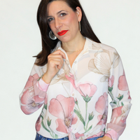 Camicia donna Tulli – elegante, femminile e versatile – Peplo