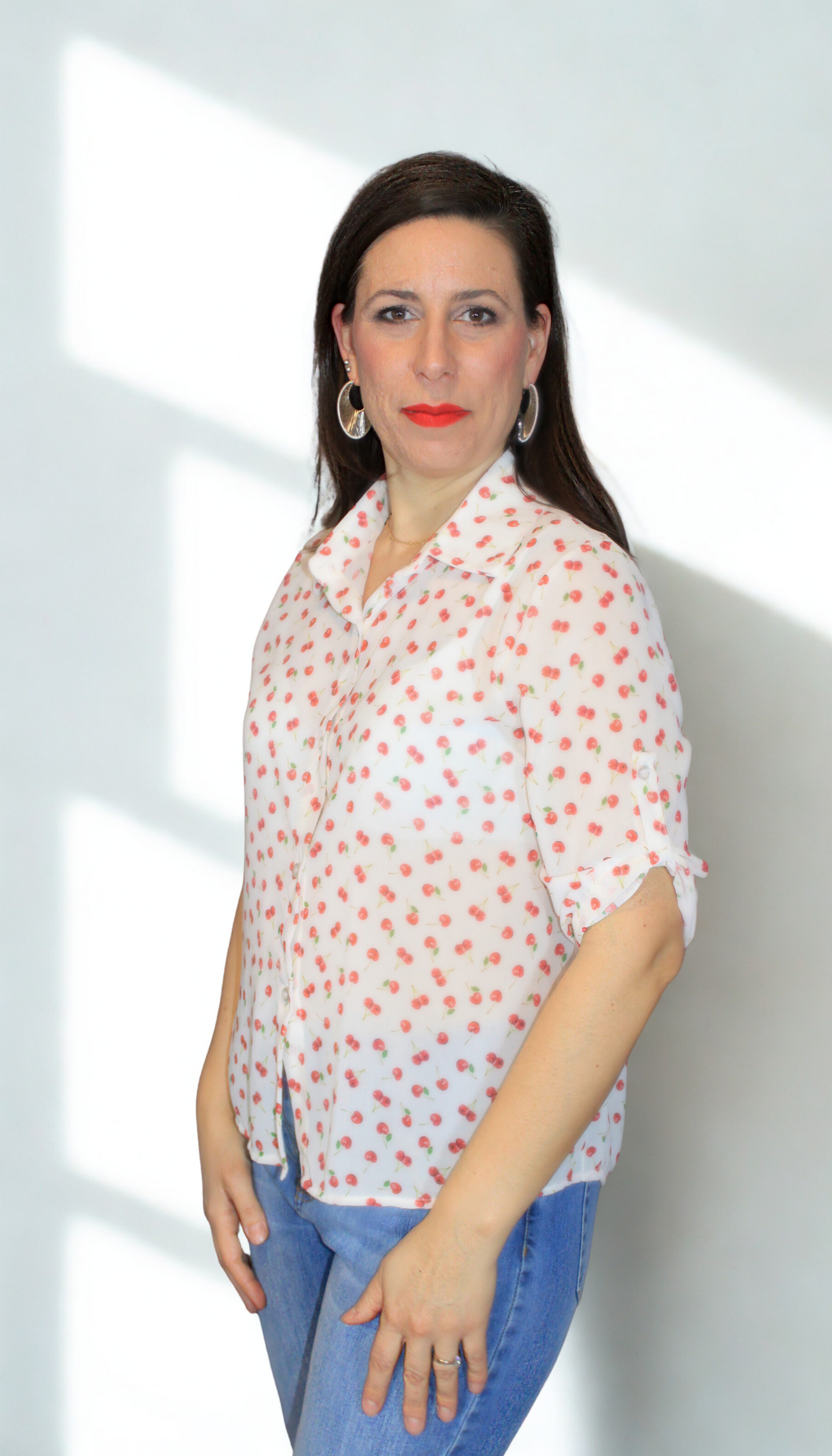 Camicia donna Cherry – femminile, elegante e versatile – Peplo