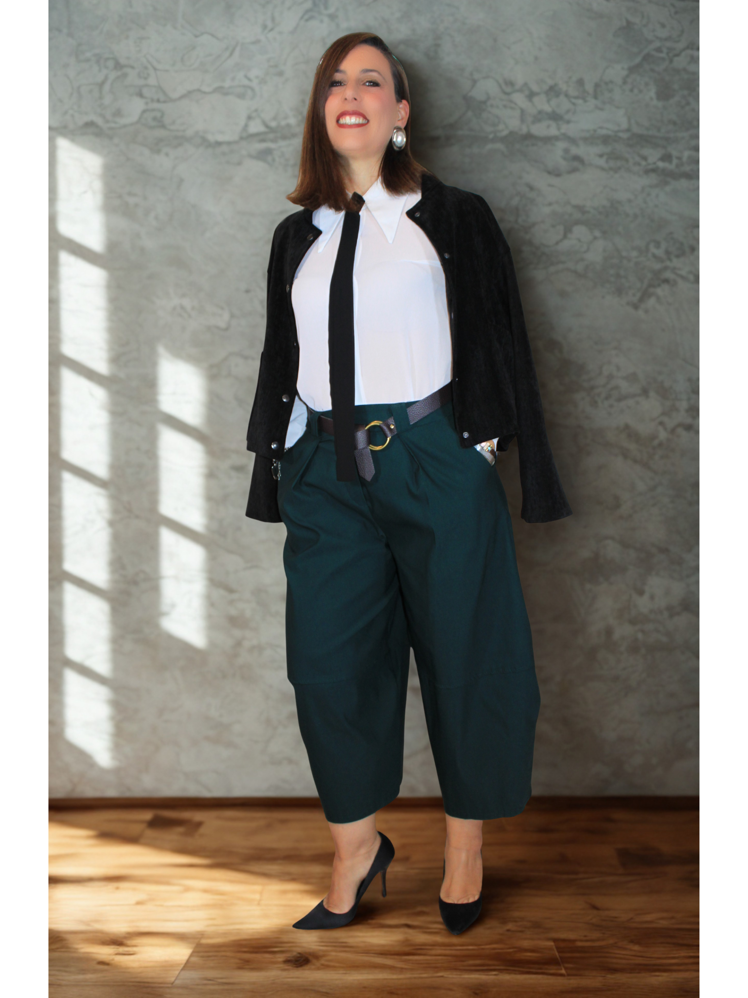 Pantalone Baloon verde
