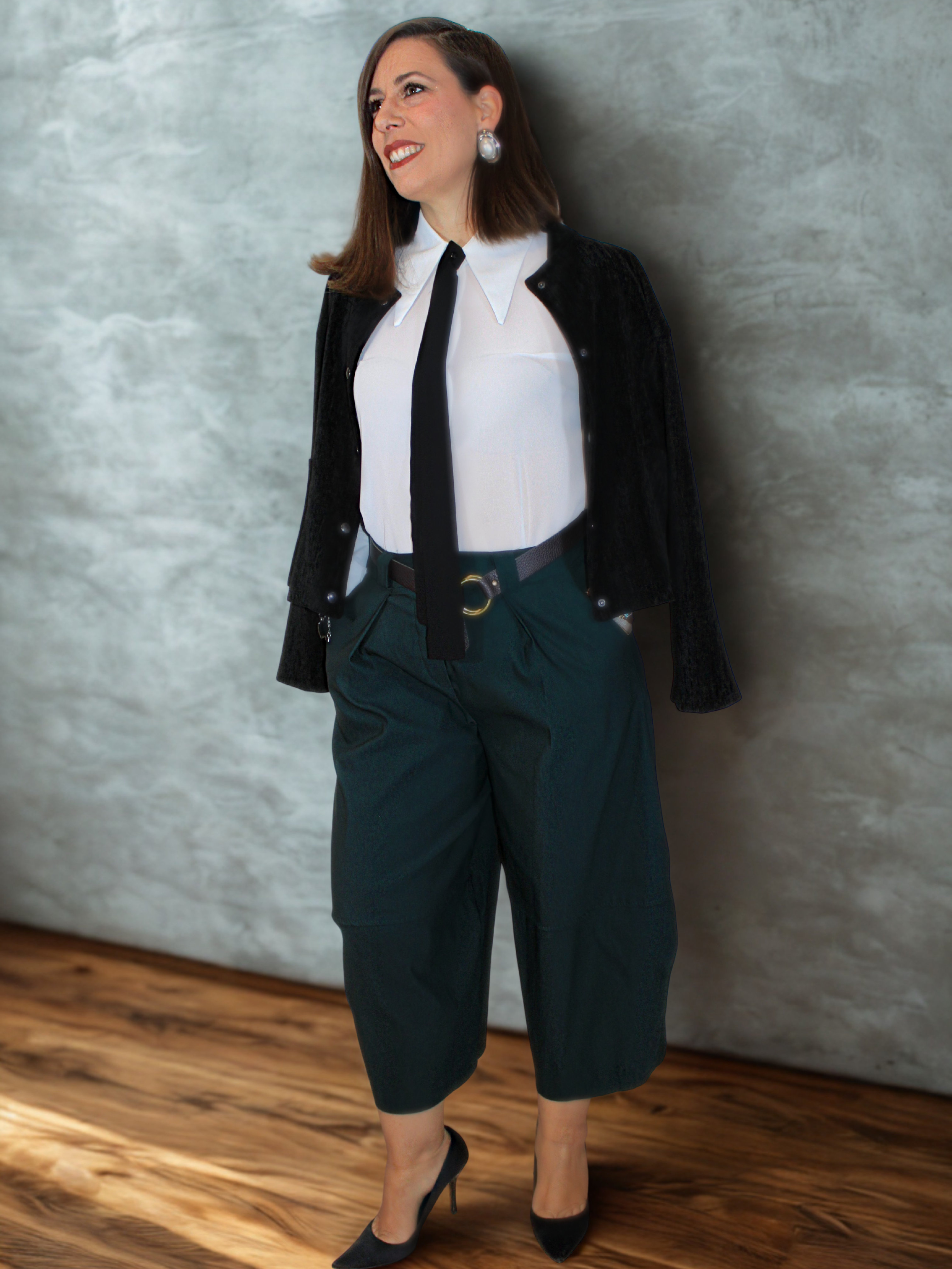 Pantalone Baloon verde