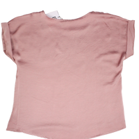 Maglia effetto raso manica corta