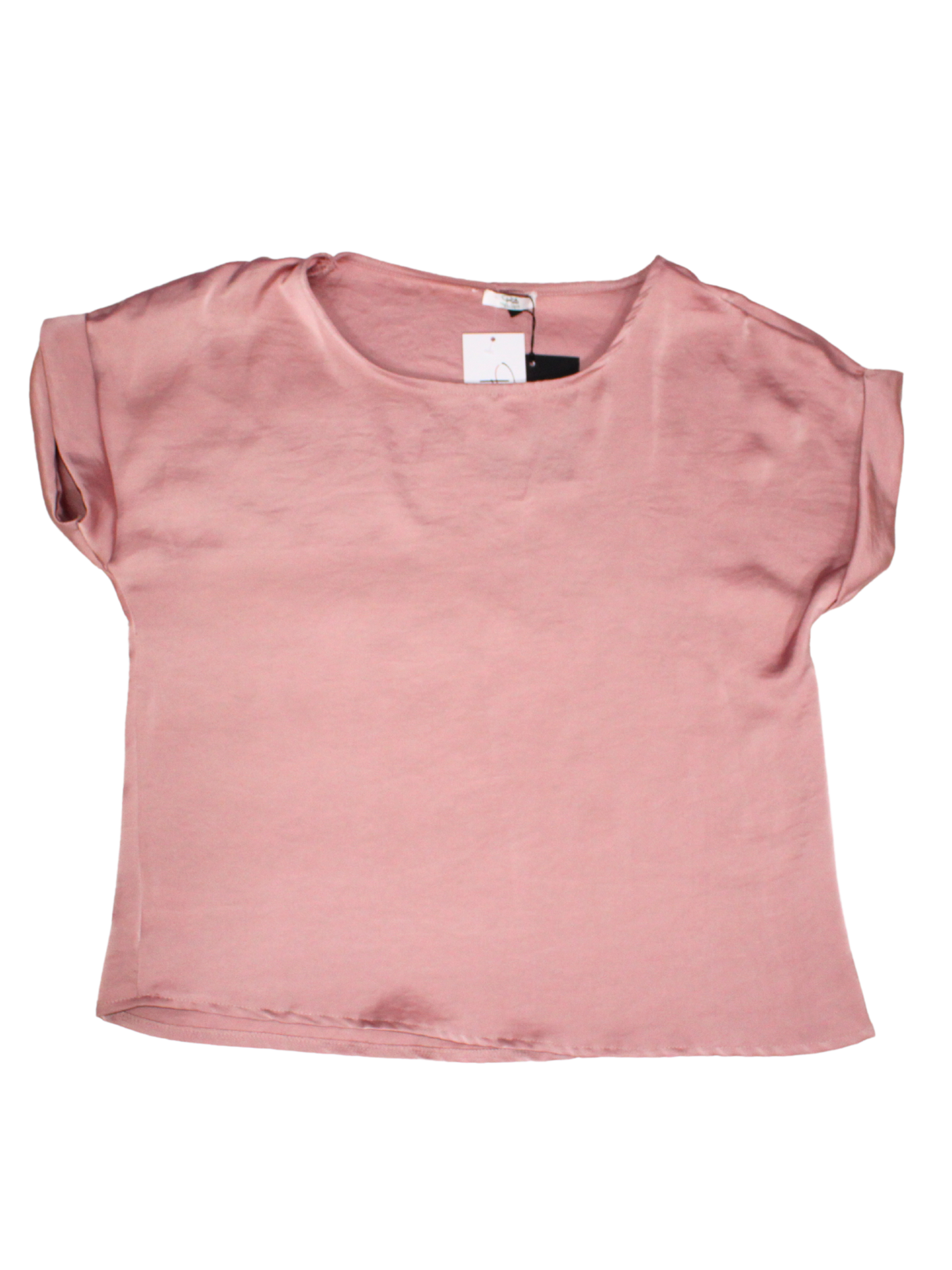 Maglia effetto raso manica corta