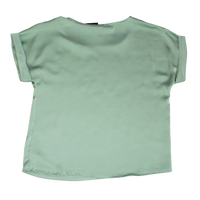 Maglia effetto raso manica corta