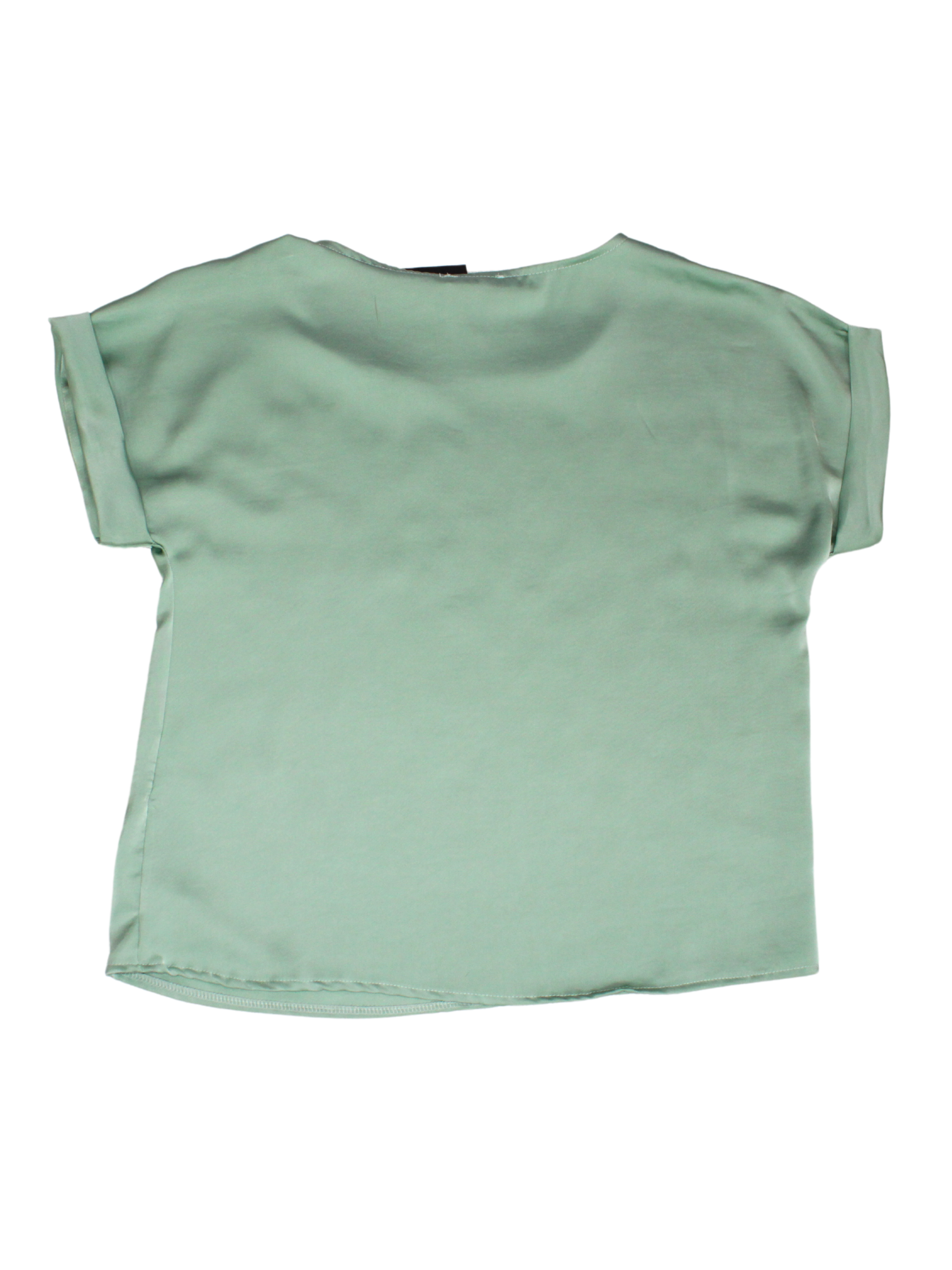 Maglia effetto raso manica corta