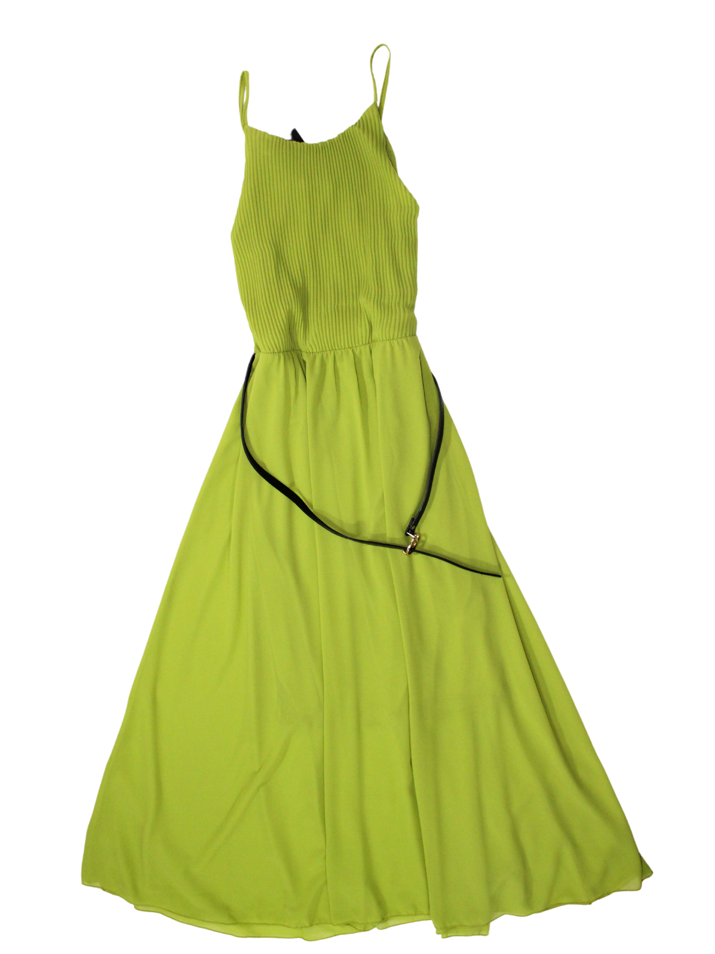 Abito longuette plissettato