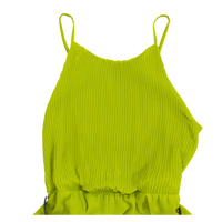 Abito longuette plissettato