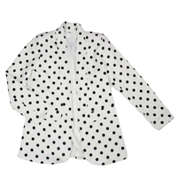 Giacca Pois bianca e nera