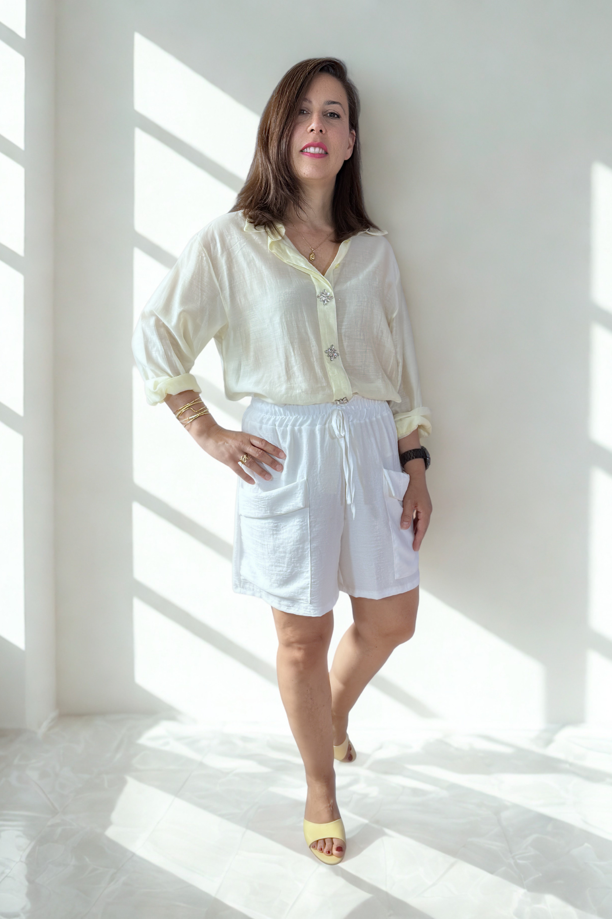Shorts con tasche