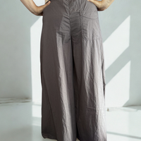 Pantalone wide lag
