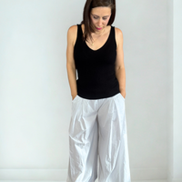 Pantalone wide lag