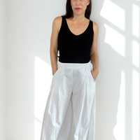 Pantalone wide lag