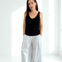 Pantalone wide lag
