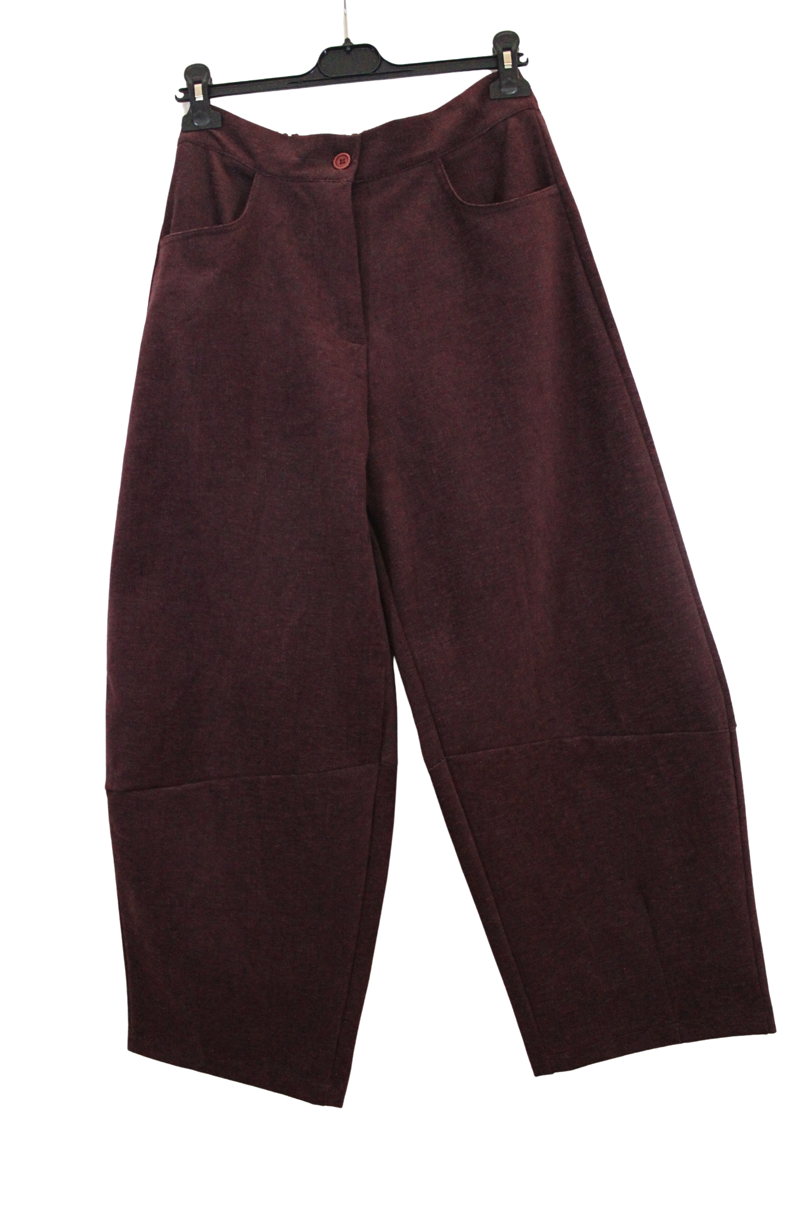 Pantalone baloon scamosciato