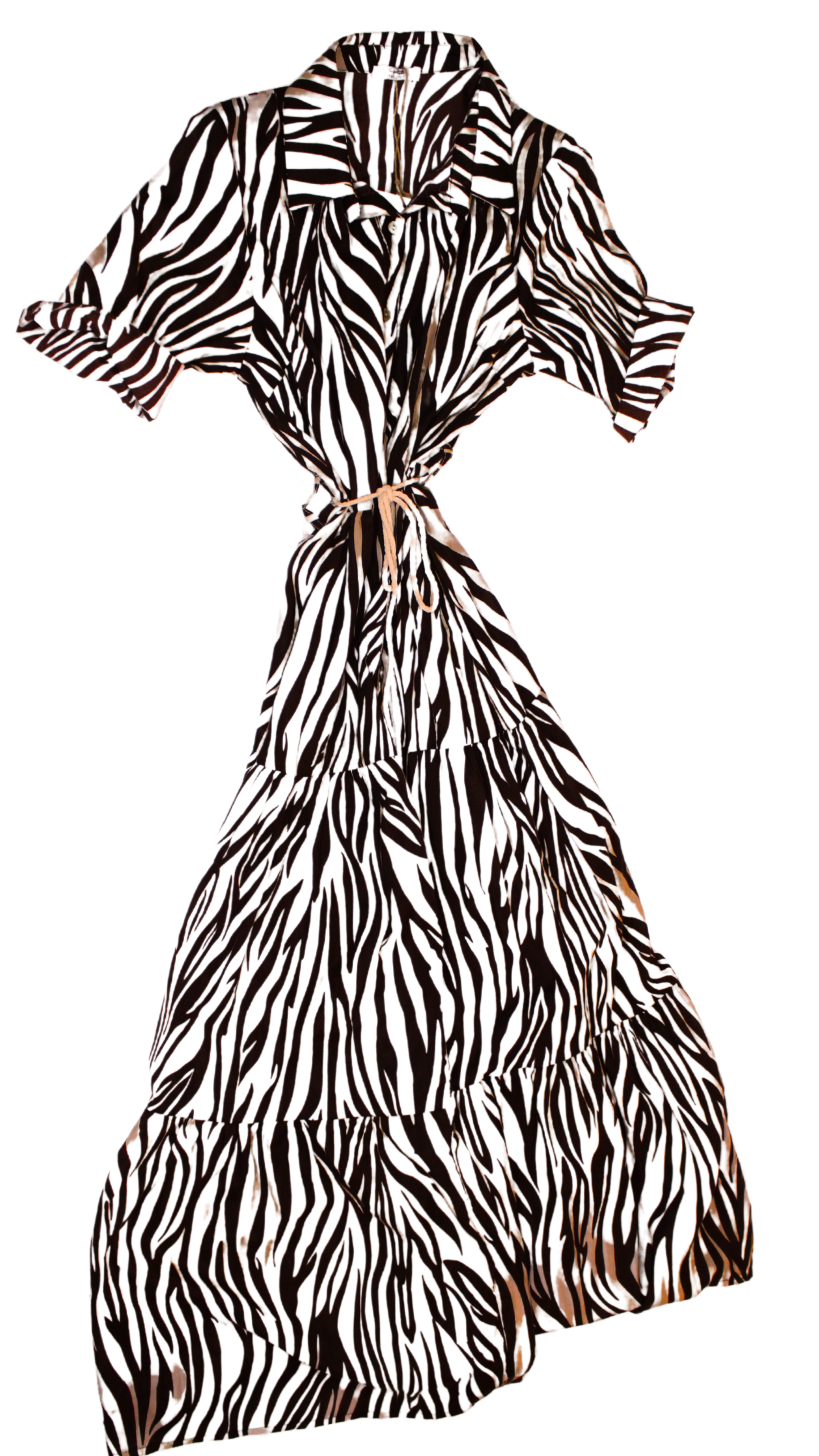 Abito Animalier zebrato