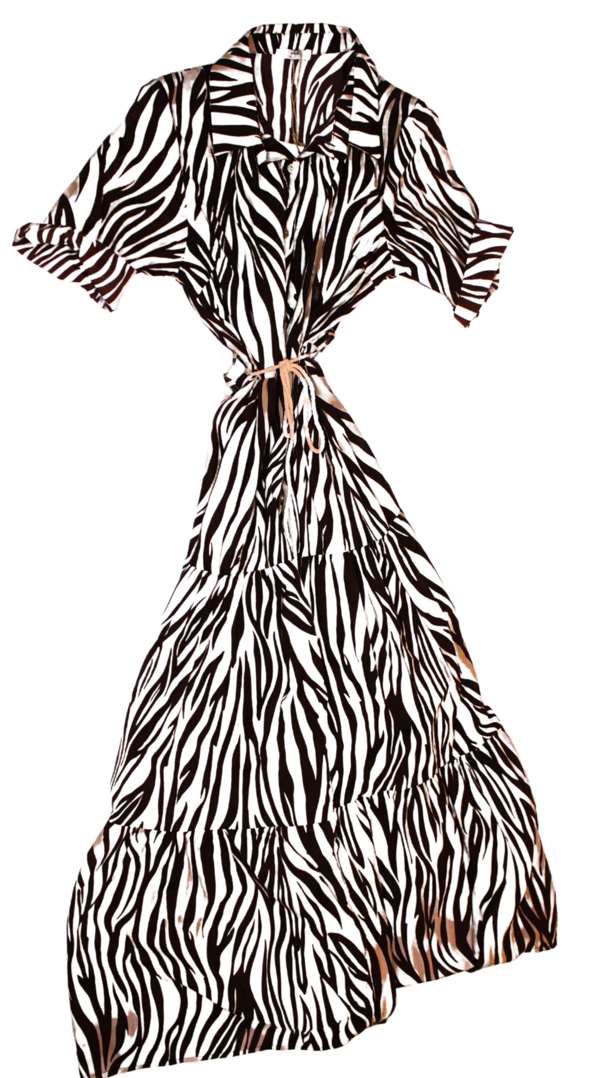 Abito Animalier zebrato