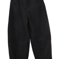 Pantalone baloon scamosciato