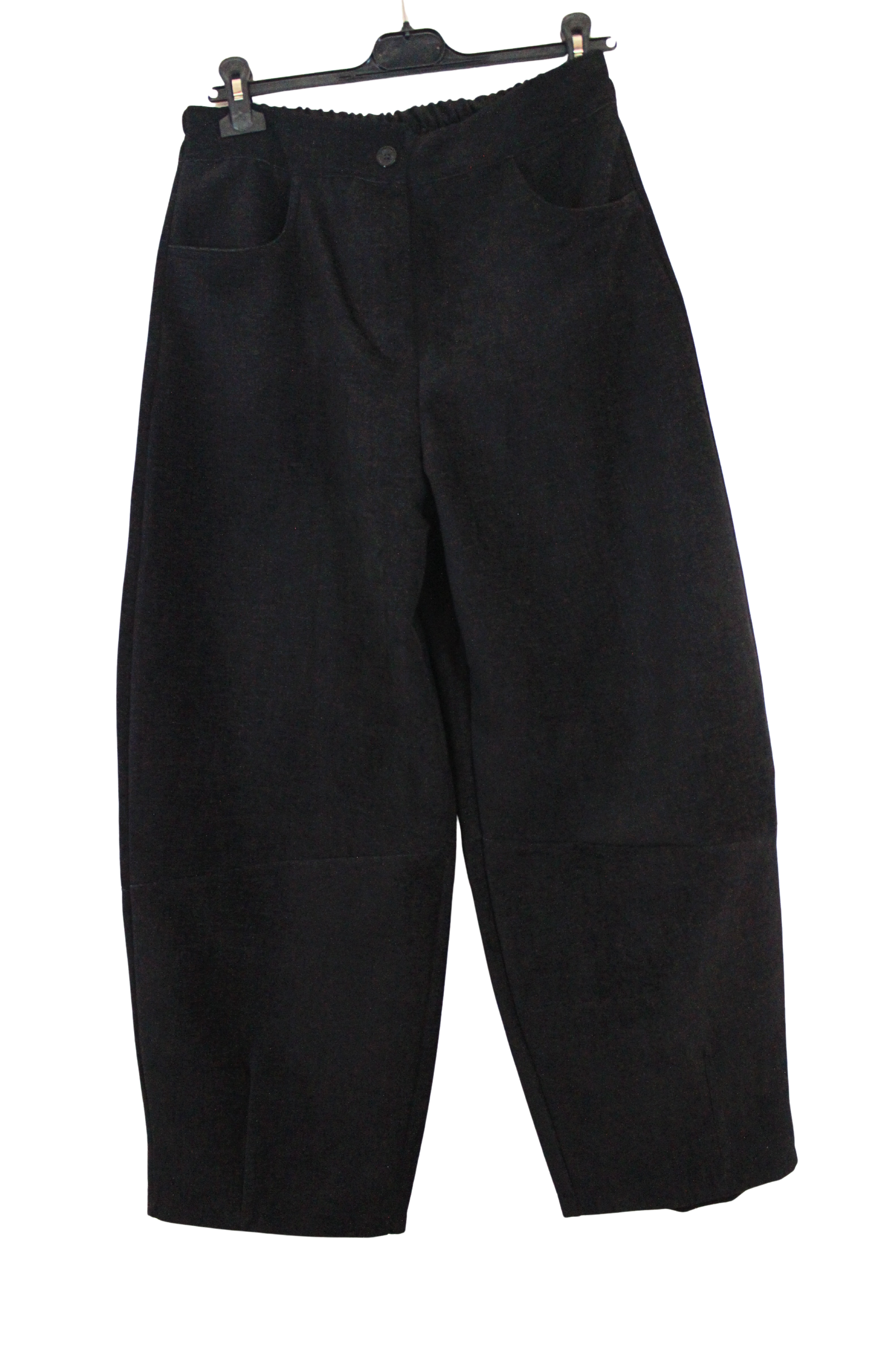Pantalone baloon scamosciato