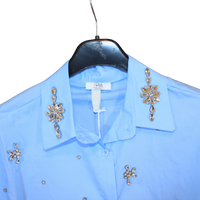Camicia donna Jewel – elegante con dettagli gioiello – Peplo