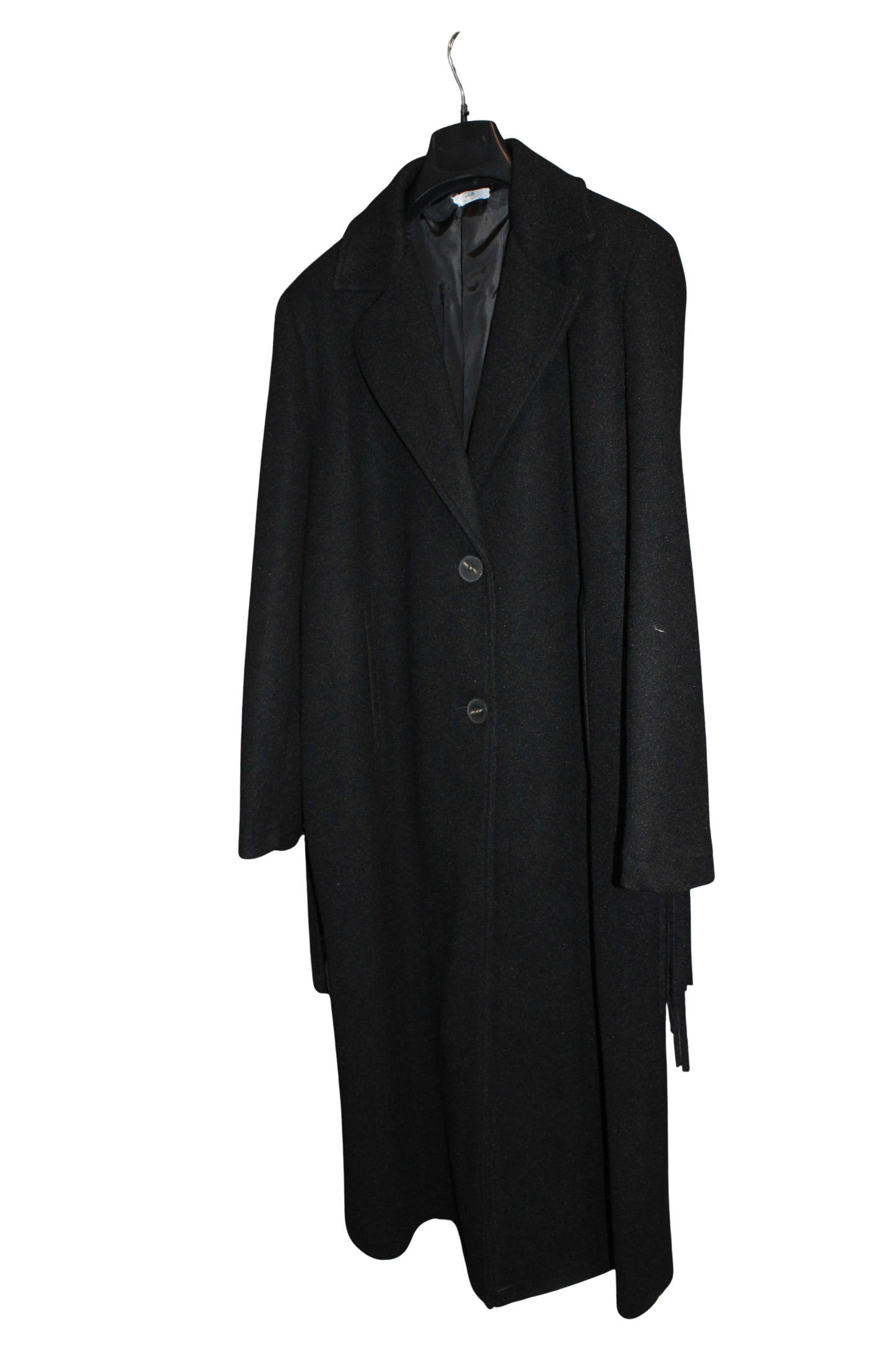 Cappotto donna con frange elegante e moderno