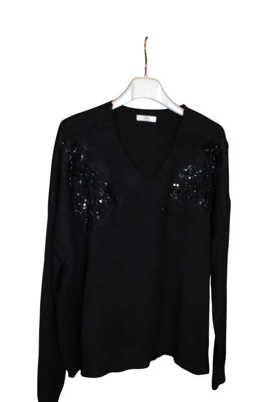 Maglione manica  Flowers